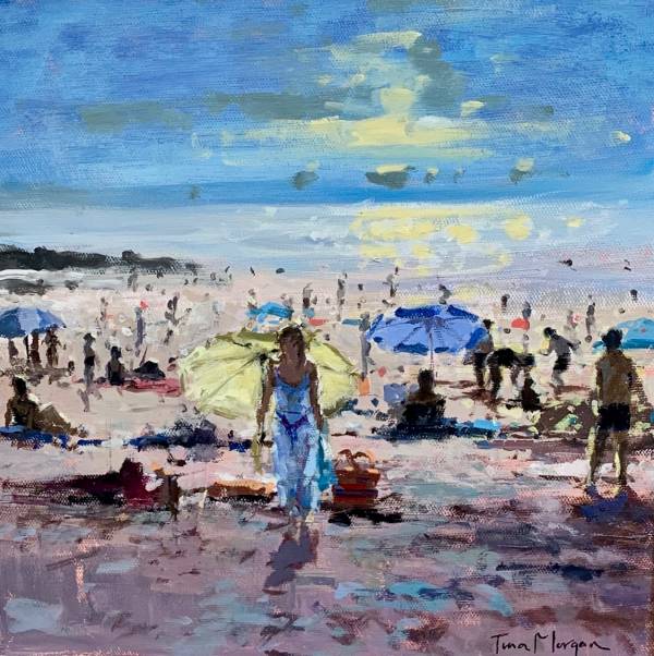 - Oil on Canvas, Painting by Tina Morgan, measuring 29 x 29 cm (H x W) framed at 50 x 50 cm £950